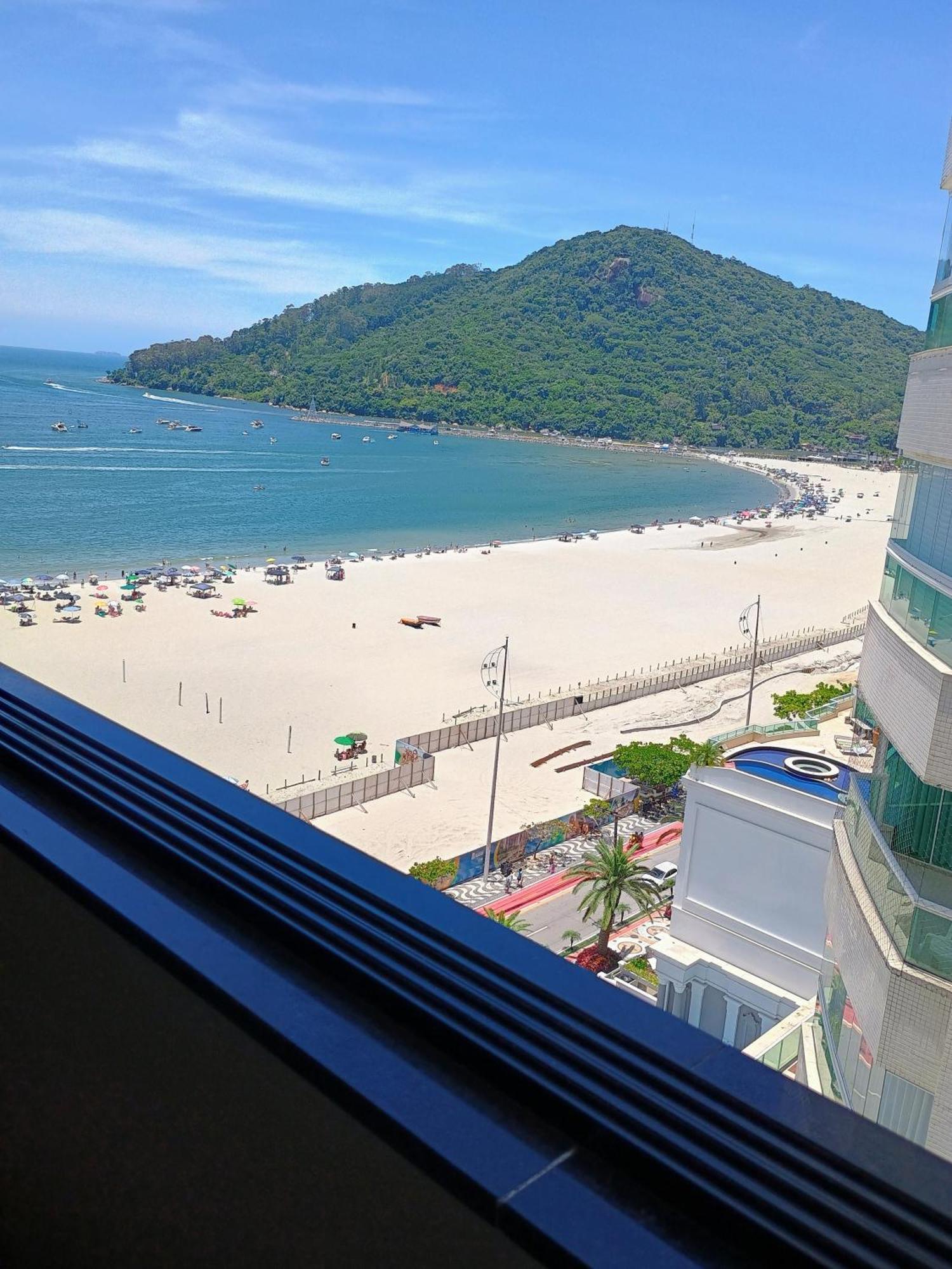 Ferienwohnung Excelente Ap Pe Na Areia Vista Mar Balneário Camboriú Exterior foto