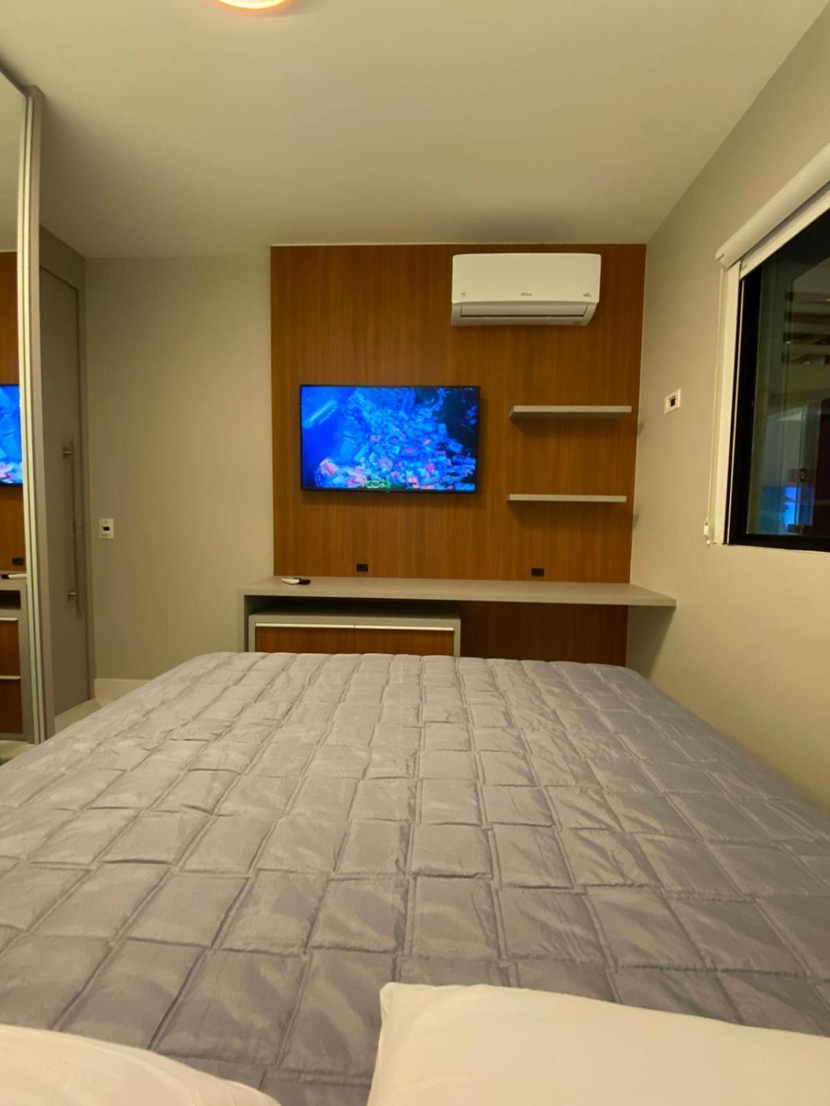 Ferienwohnung Excelente Ap Pe Na Areia Vista Mar Balneário Camboriú Exterior foto