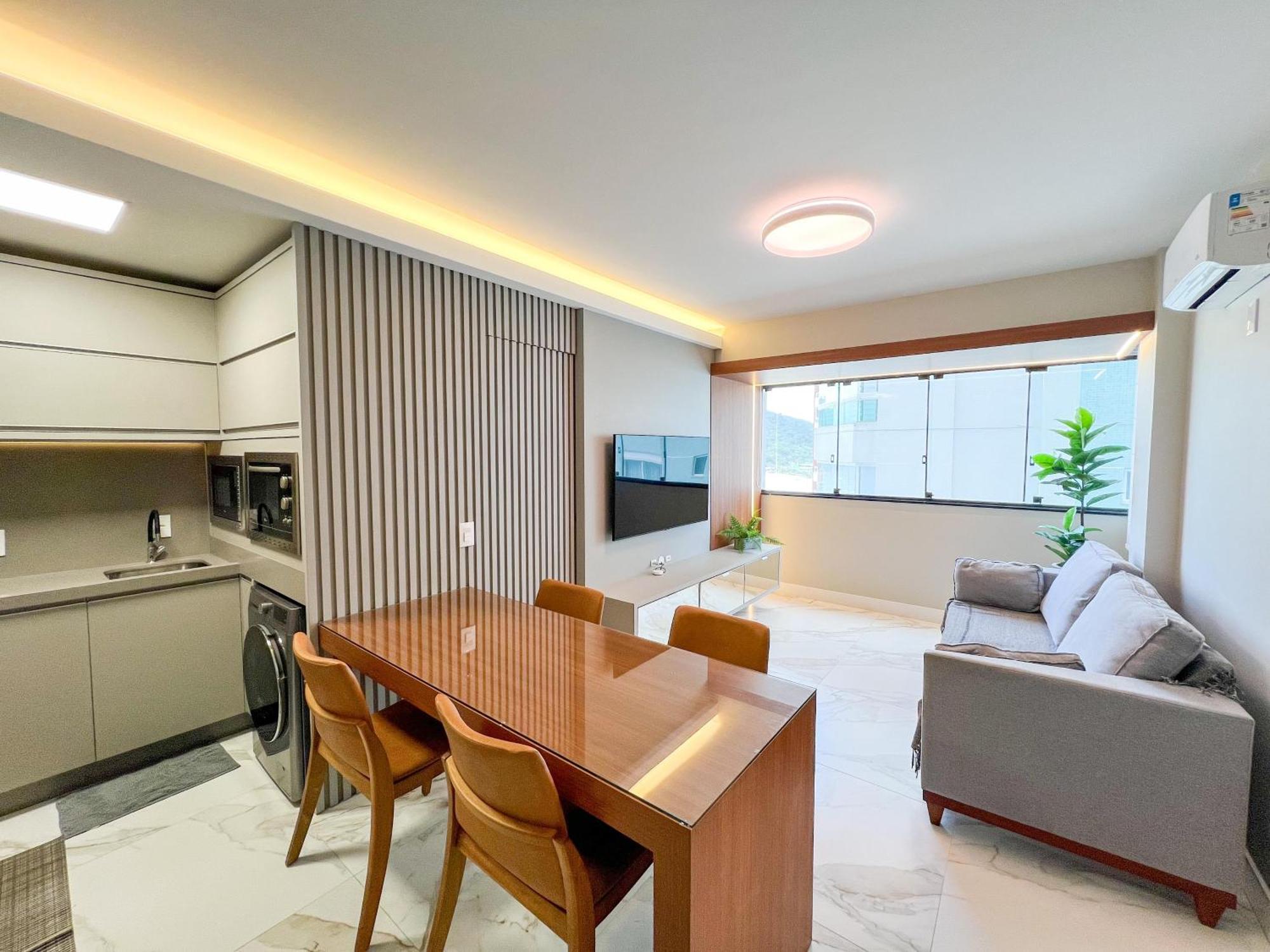 Ferienwohnung Excelente Ap Pe Na Areia Vista Mar Balneário Camboriú Exterior foto